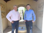 David Barrow, Haddonstone’s new Chairman, with Nick Lantsbery, former FD and now MD
